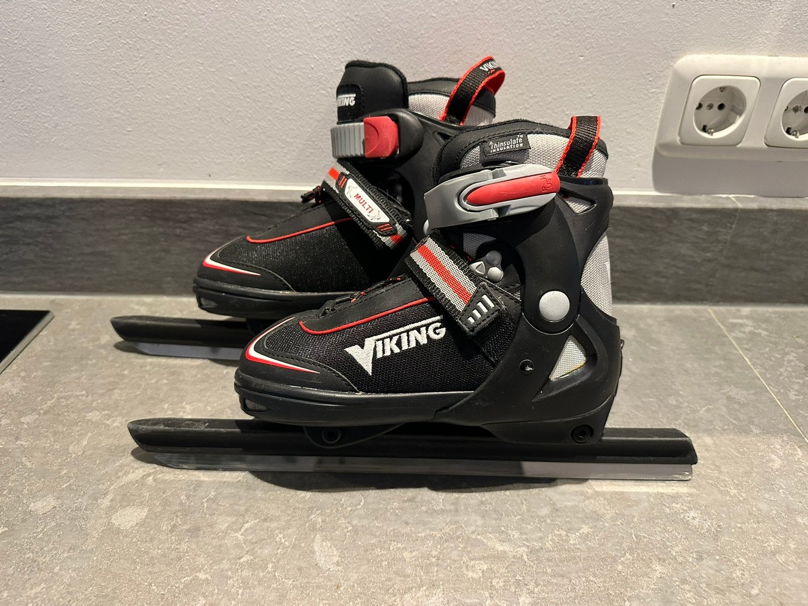 Viking Multi verstelbare schaatsen / combinoren 32 tm 35, Ophalen of Verzenden, Zo goed als nieuw, Combinoren, Viking