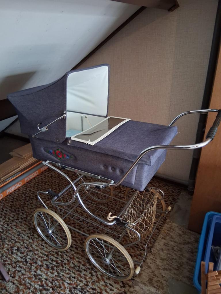 Kinderwagen vintage met bijpassende wandelwagen, Ophalen, Overige merken