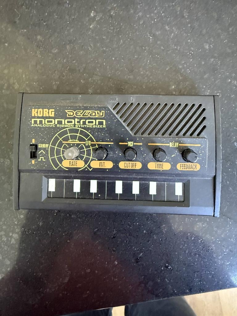 Korg Monotron Delay analoge ribbon synthesizer, Ophalen of Verzenden, Zo goed als nieuw, Overige aantallen, Korg