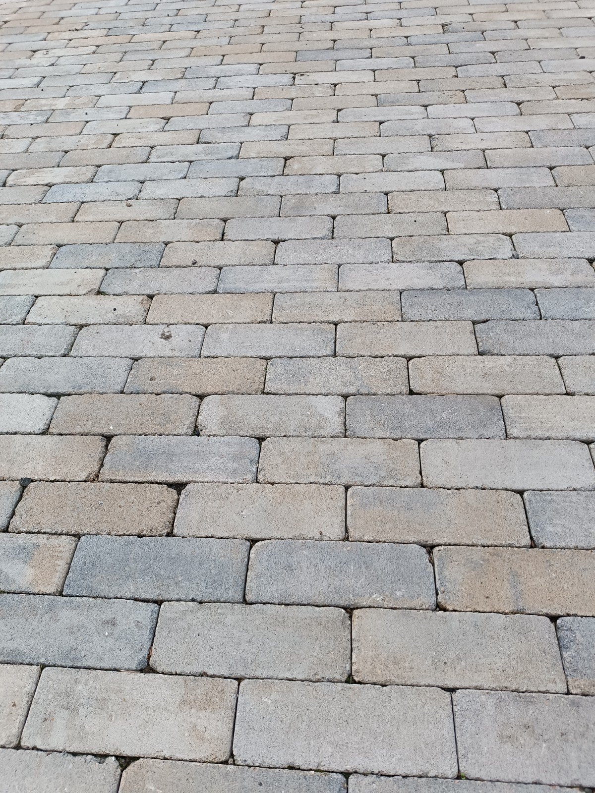 Nieuw 57,12 m2 stonique trommel waalformaat 7 cm musselkalk, Ophalen, Klinkers, Nieuw, 10 m² of meer