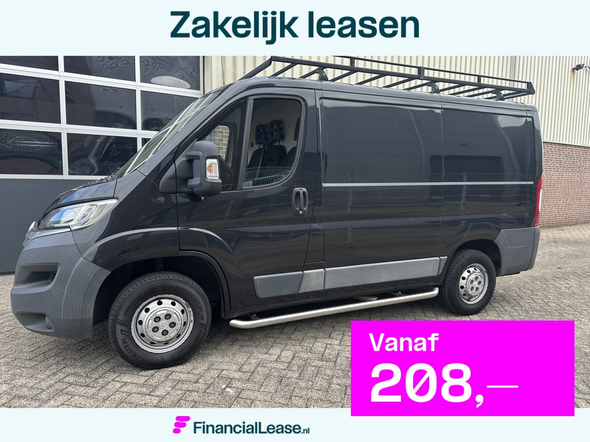 Citroën Jumper 28 2.0 BlueHDi L1H1 Airco,Imperiaal,Trekh, Voorwielaandrijving, Stof, Gebruikt, 4 cilinders