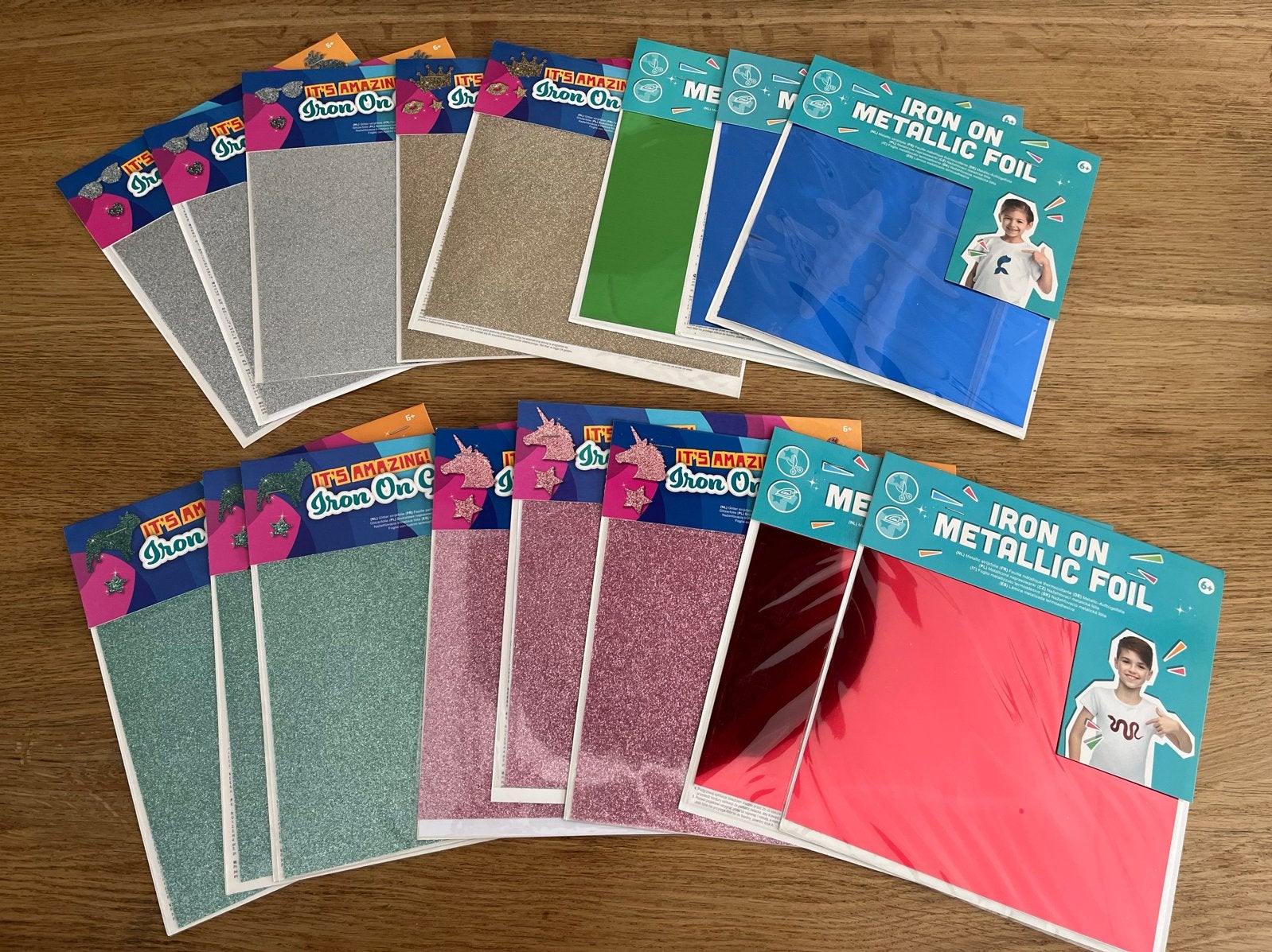 Glitter en Metallic Folie Collectie, Ophalen of Verzenden, Nieuw