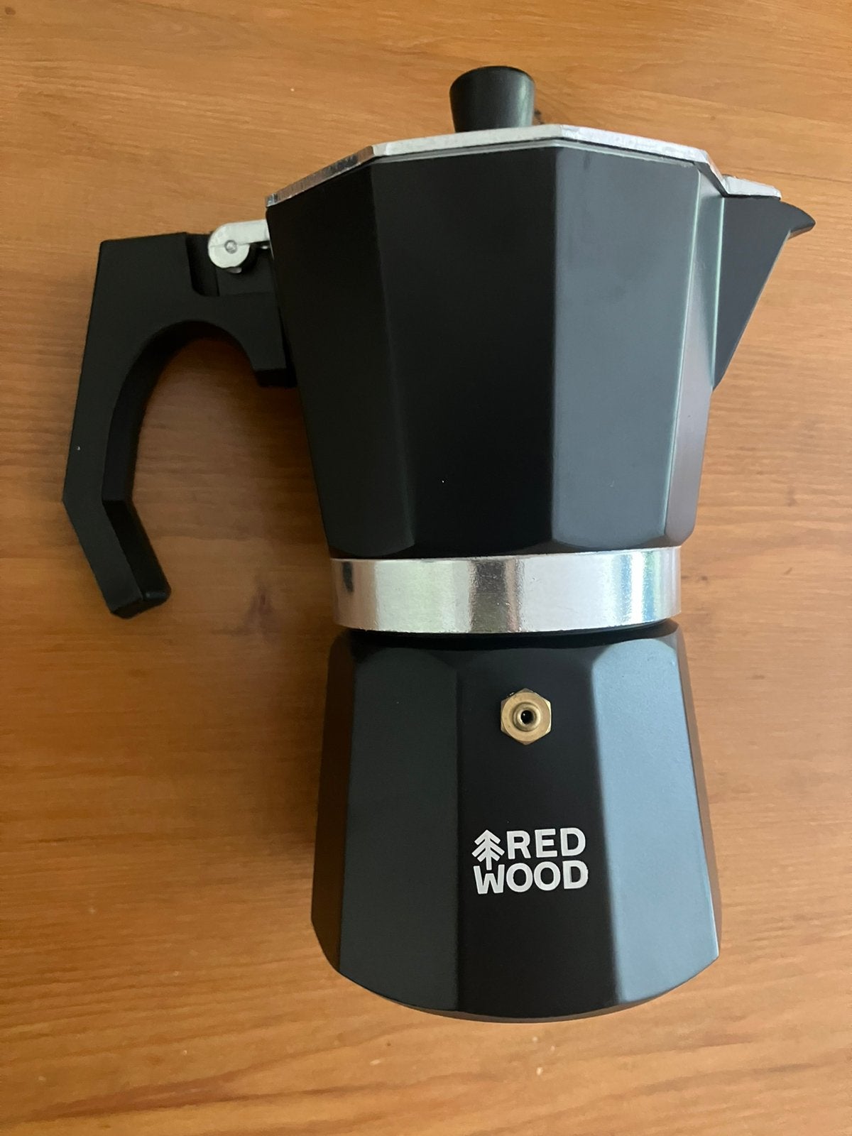 Percolator Red wood 6 kleine kopjes koffie, Ophalen, Zo goed als nieuw