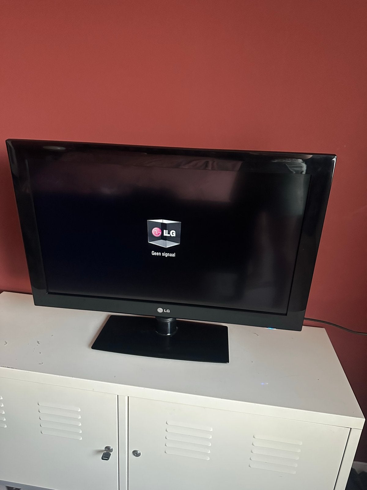 LG TV 32 inch (81 cm) met afstandsbediening, Ophalen, Gebruikt, 50 Hz, LCD