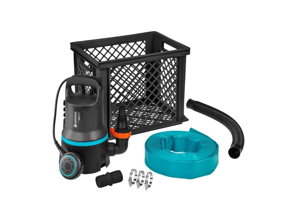 Gardena Vuilwaterpomp 9000 Set – Krachtig & Direct Leverbaar, Ophalen, Nieuw, Elektrisch, Dompelpomp