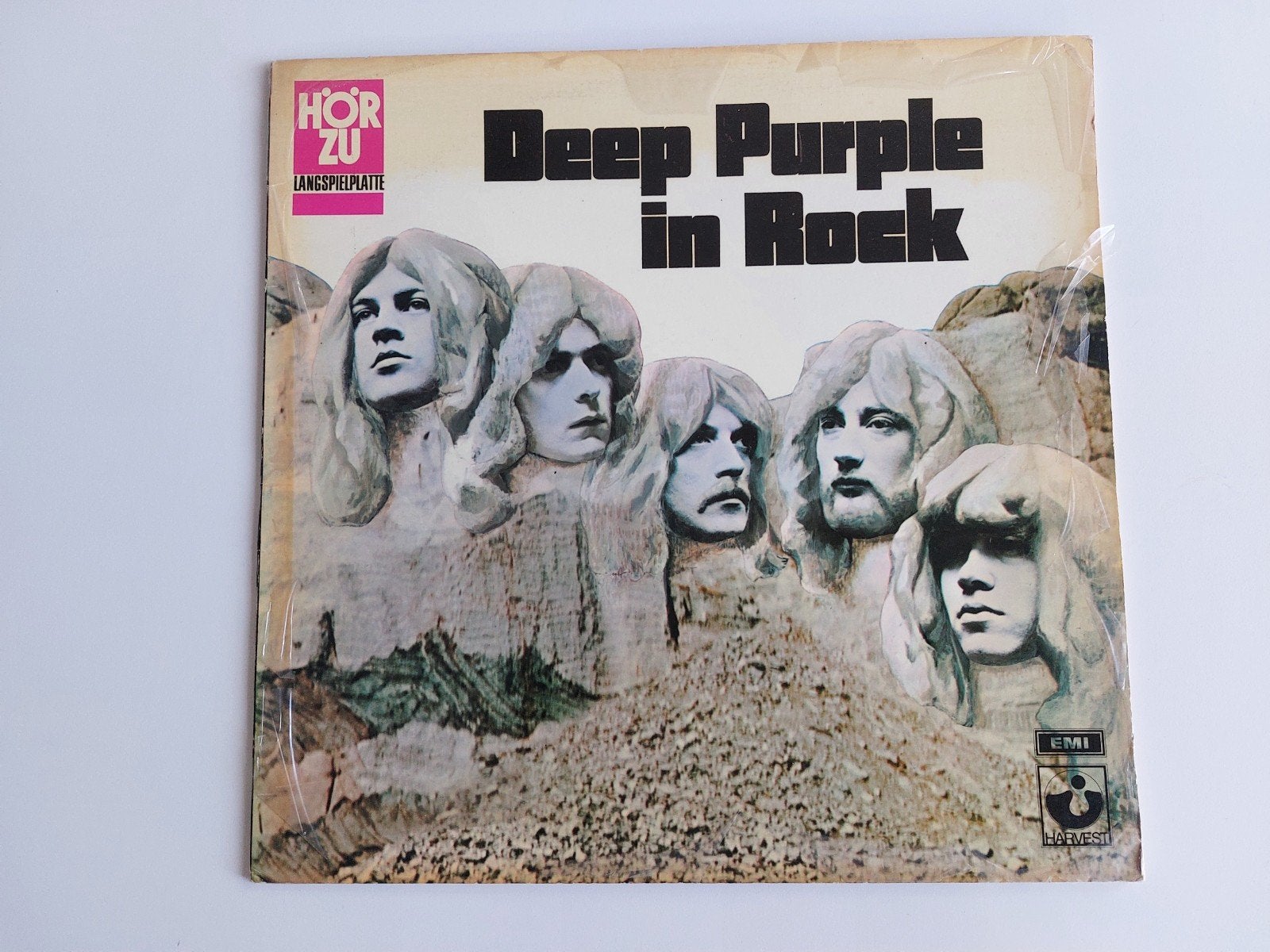 Deep Purple- in Rock (DL/1970/Hör zu), Cd's en Dvd's, Ophalen of Verzenden, Gebruikt, 12 inch, Poprock