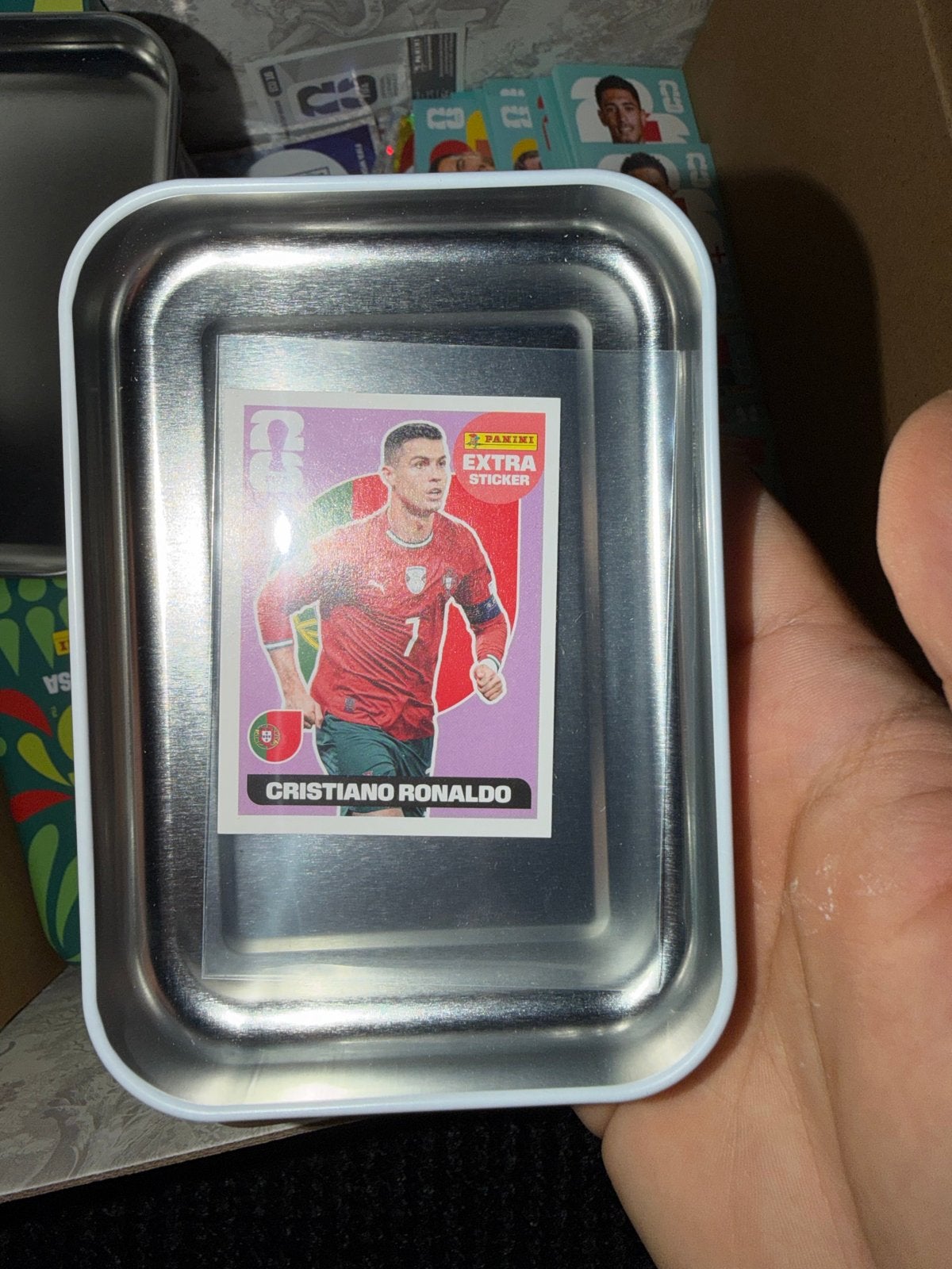 Panini FIFA World Cup 2026 Extra Sticker Cristiano Ronaldo, Ophalen of Verzenden, Nieuw, Sport