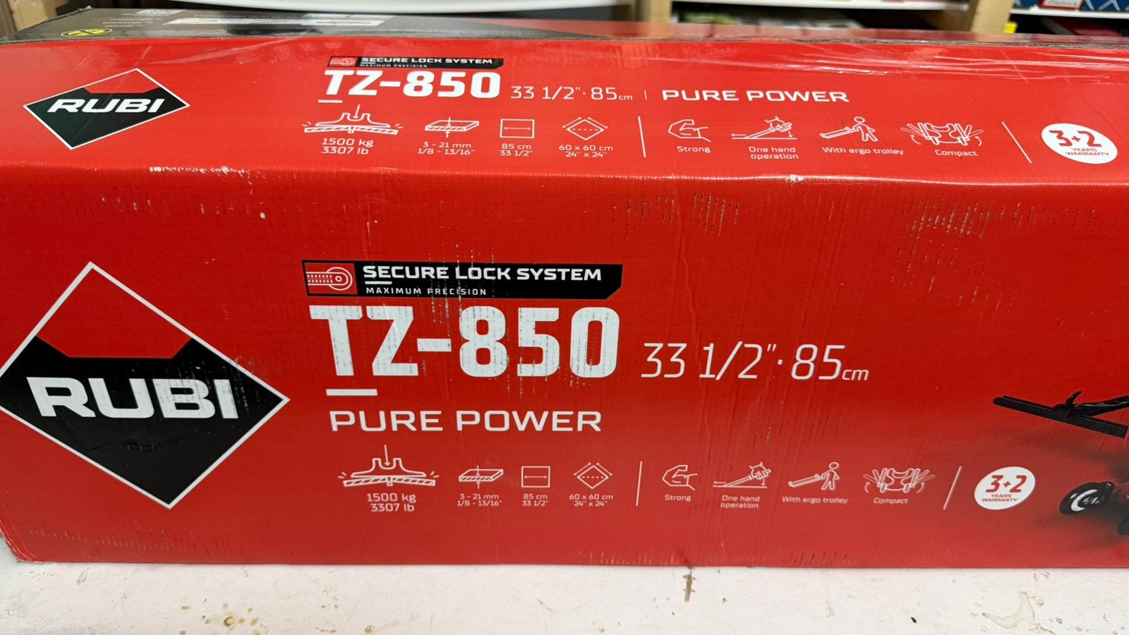 Rubi TZ 850 tegelsnijder NIEUW, Ophalen, Nieuw