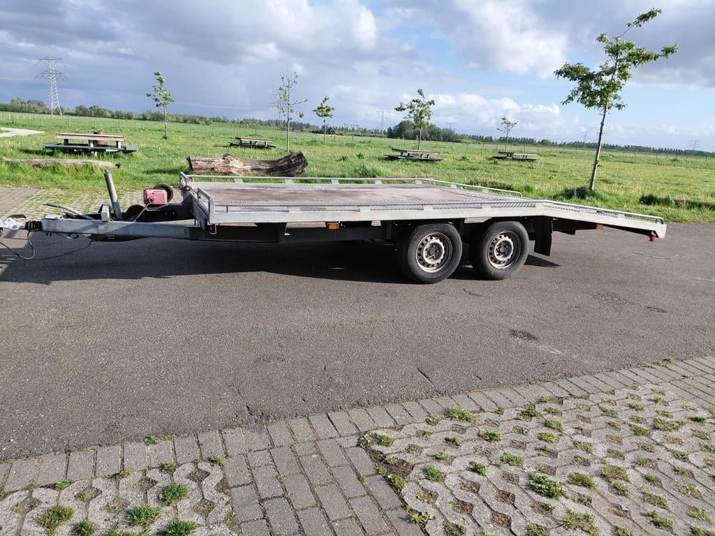 Autotransporter/autoambulance Witteveen 1999, 3000kg, Auto diversen, Aanhangers en Bagagewagens, Ophalen of Verzenden