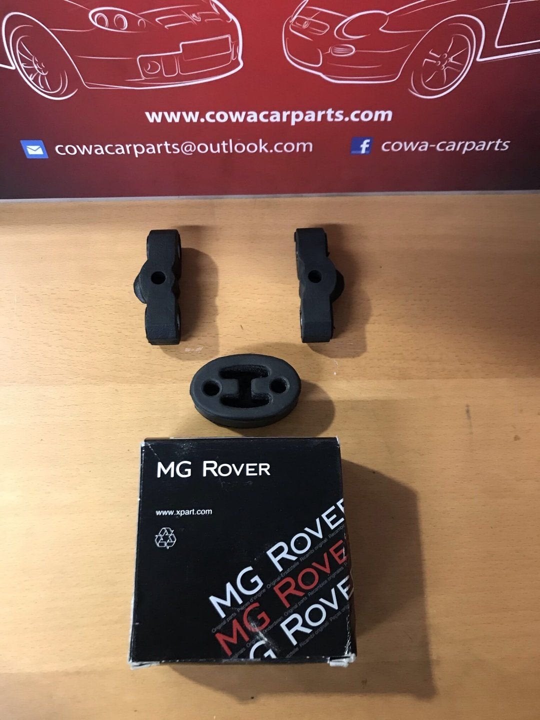 mg f mgf mg tf mg tf uitlaat rubber ophanging completen set, Auto-onderdelen, -, -, Nieuw, Ophalen of Verzenden