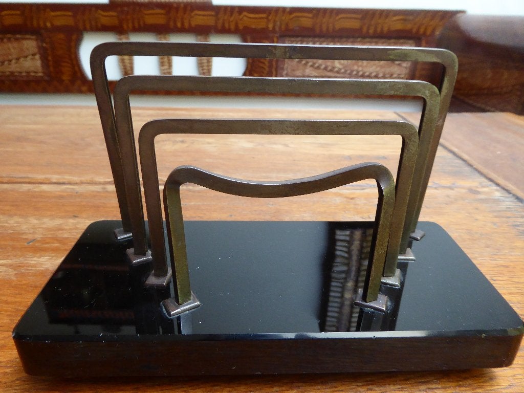 Art deco marmeren brievenhouder, Ophalen of Verzenden
