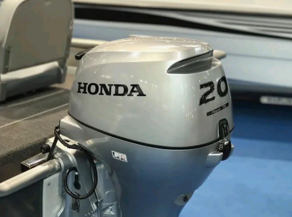 DEMO ! Honda 20 pk buitenboordmotor met powertrim, 10 tot 30 pk, Viertaktmotor, Ophalen of Verzenden, Zo goed als nieuw