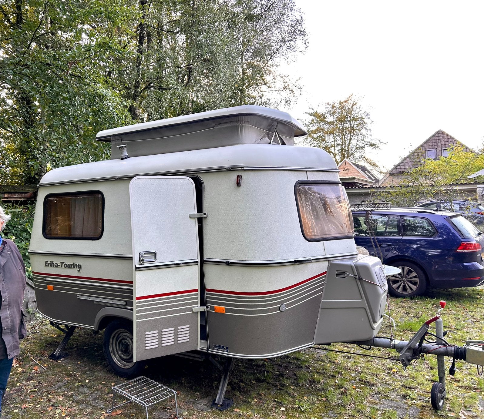 Eriba Touring Fashion uit 1991, Caravans en Kamperen, Rondzit, Luifel, Omvormbare zithoek, Tot en met 3