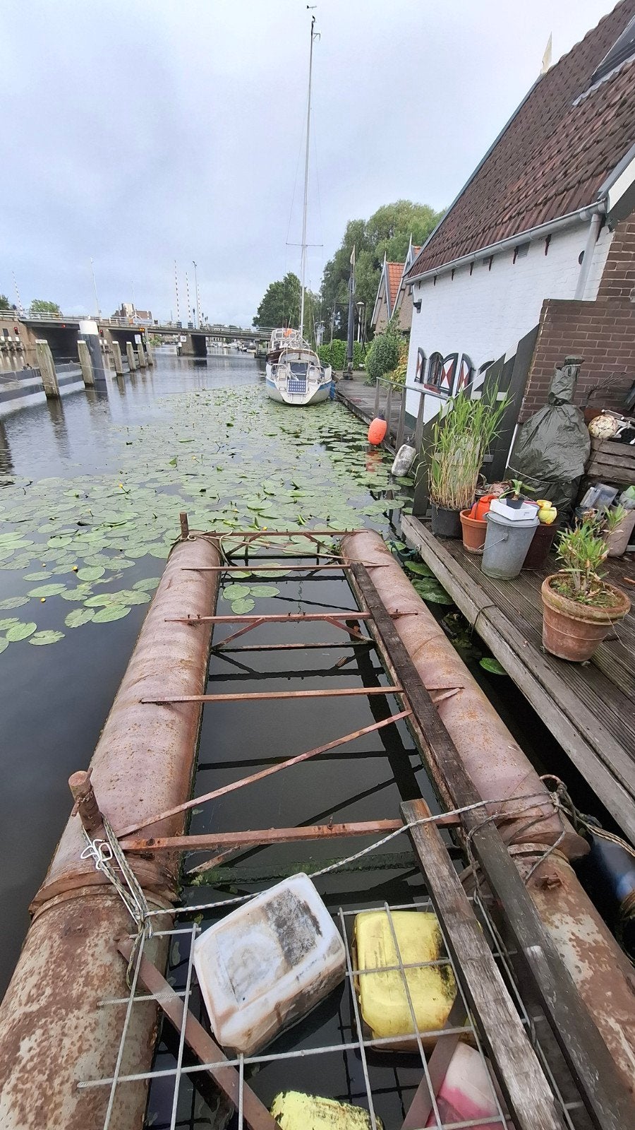drijvende steiger/vlot, Ophalen, Overige typen