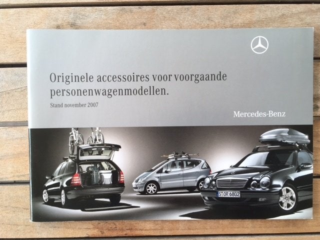 Mercedes-Benz       Accessoires   Catalogus     (2007)    NL, Gelezen, Mercedes-Benz, Mercedes, Ophalen of Verzenden