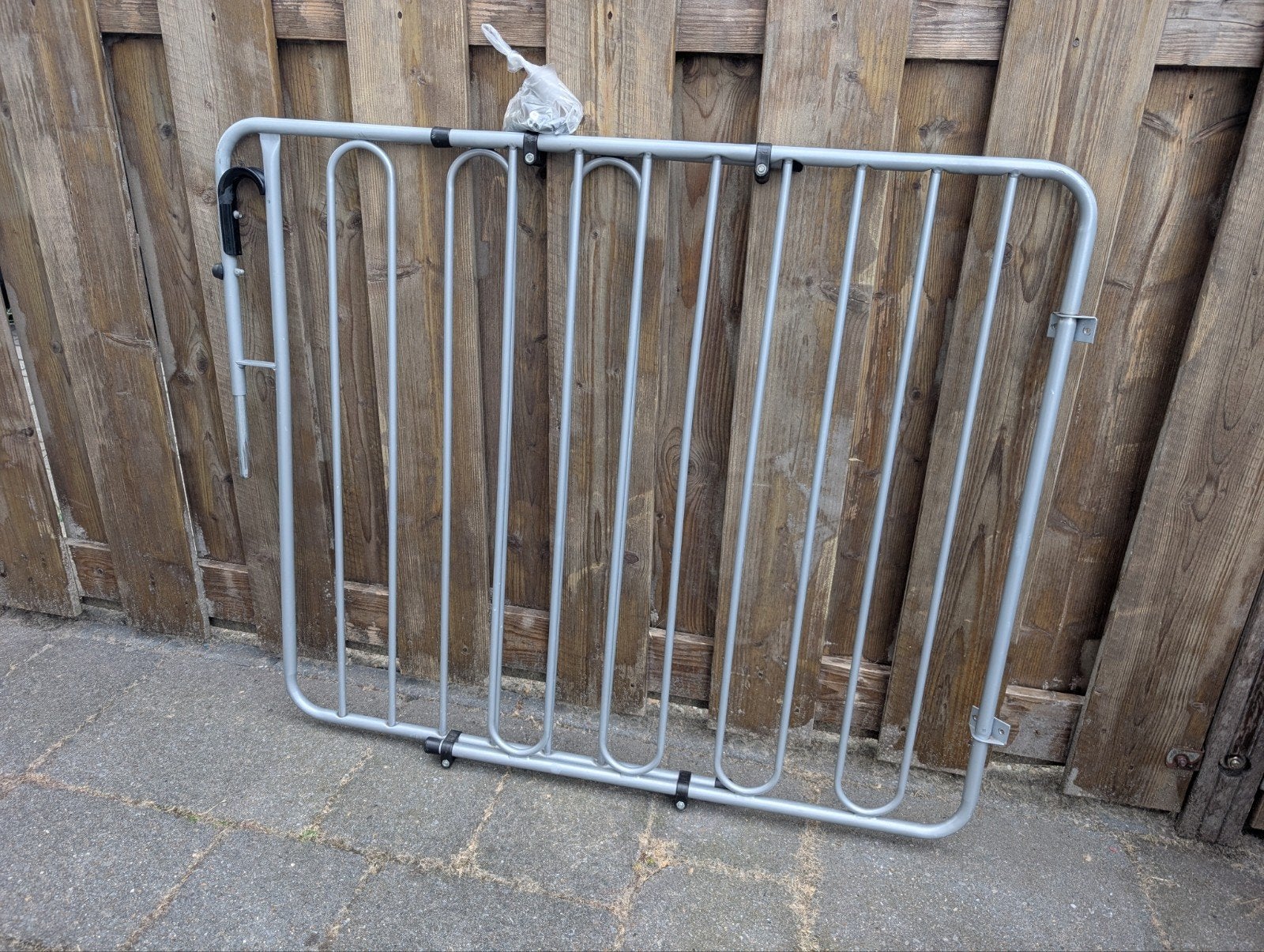 IJzeren traphekje - verstelbaar, Ophalen, Gebruikt, 100 tot 115 cm, Metaal of IJzer