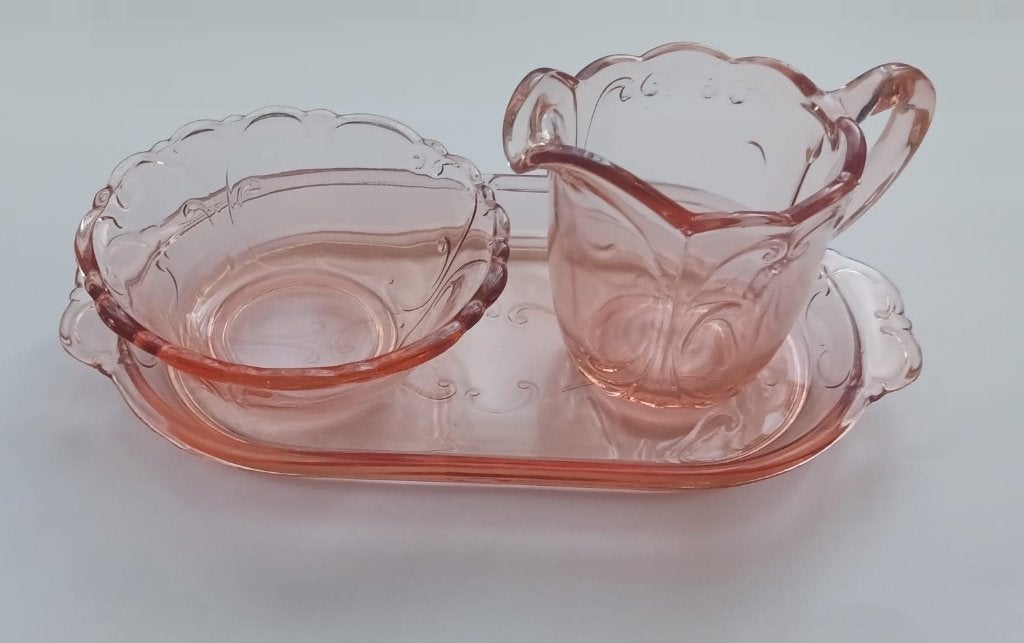 Rosalin Persglas Roomstel op serveerschaal, Ophalen of Verzenden