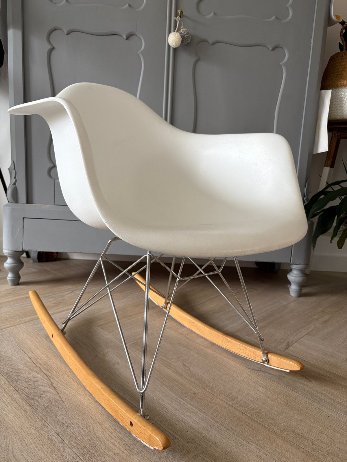 Schommelstoel Charles Eames RAR, Ophalen, Gebruikt, Stoel(en)