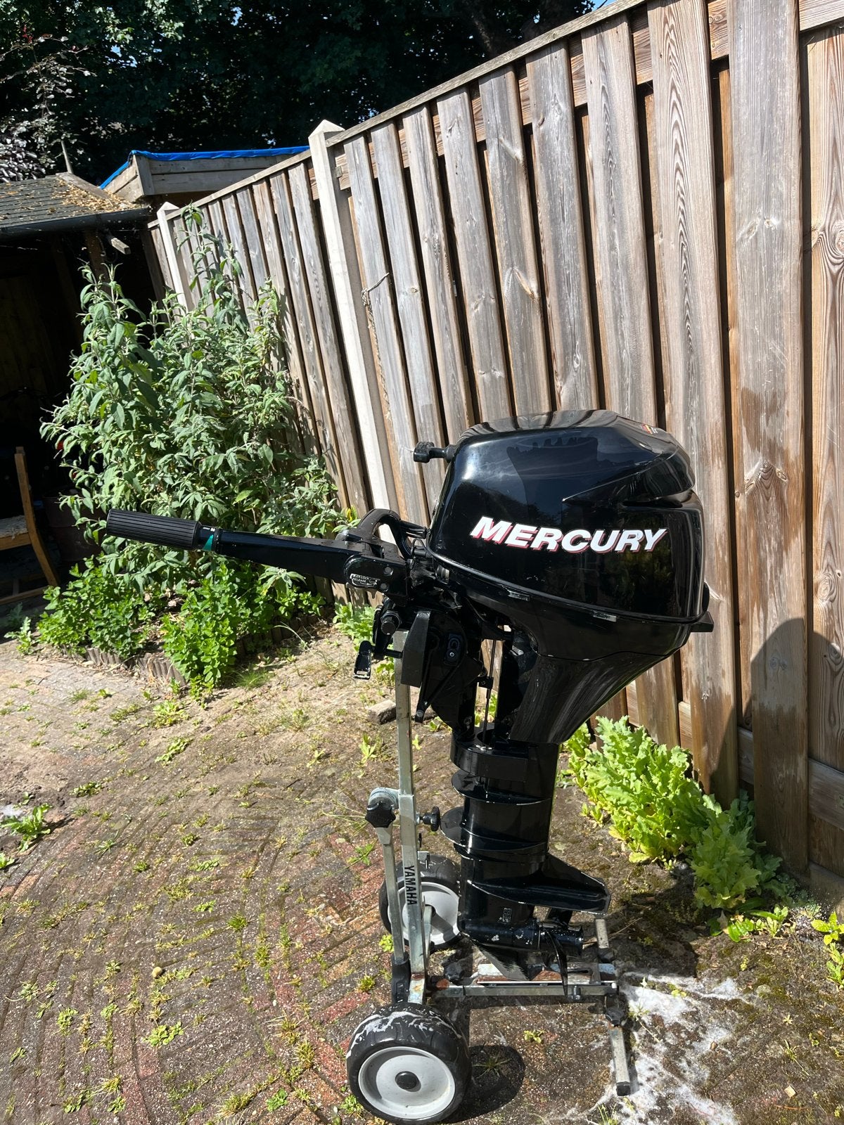 Mercury 8 pk Elektro Start langstaart buitenboordmotor, Watersport en Boten, Ophalen, Gebruikt, 5 tot 10 pk, Elektrische start