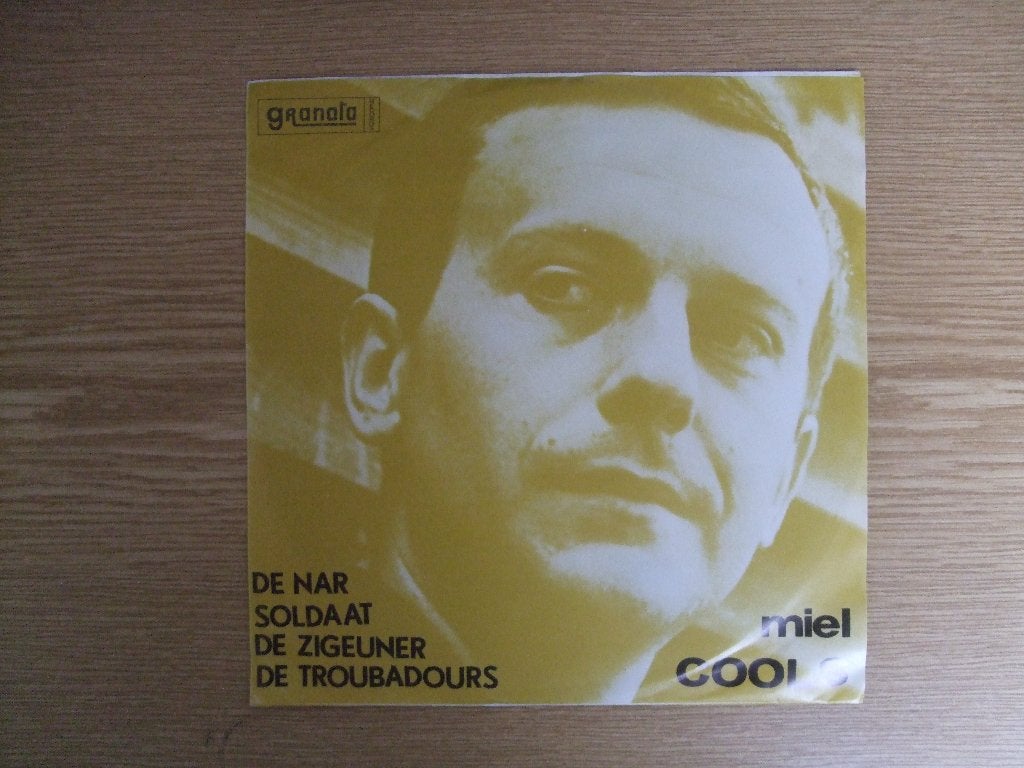 EP  MIEL COOLS    DE NAR - SOLDAAT - DE ZIGEUNER - DE TROUBA, Cd's en Dvd's, 7 inch, Ophalen of Verzenden, Zo goed als nieuw, EP