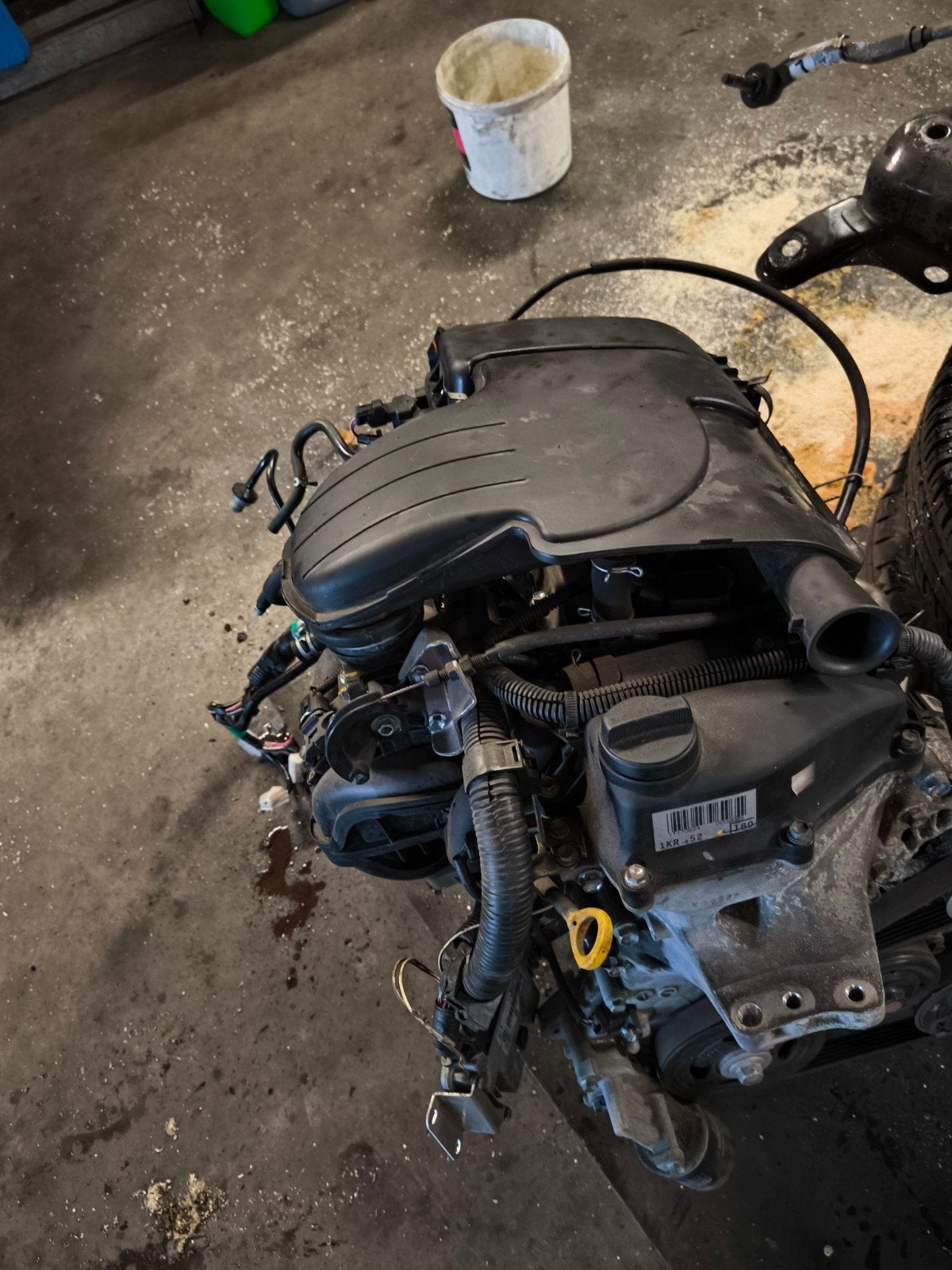 1krfe motor aygo c1 107, Ophalen