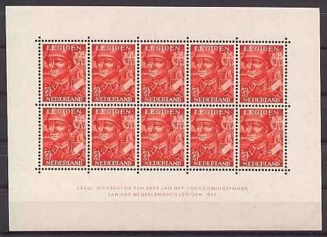 Nederland NVPH nr V402 postfris Legioenzegels 1942, Postzegels en Munten, Postzegels | Nederland, Ophalen of Verzenden, Na 1940