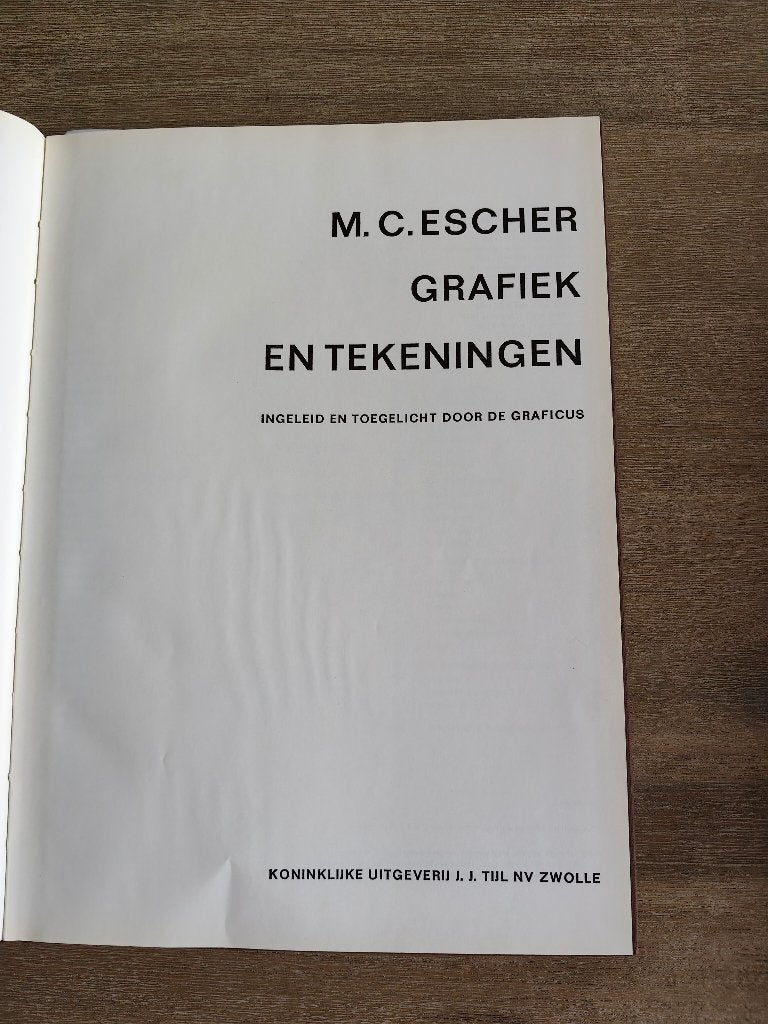 5092 grafiek en tekeningen - mc escher, Verzenden