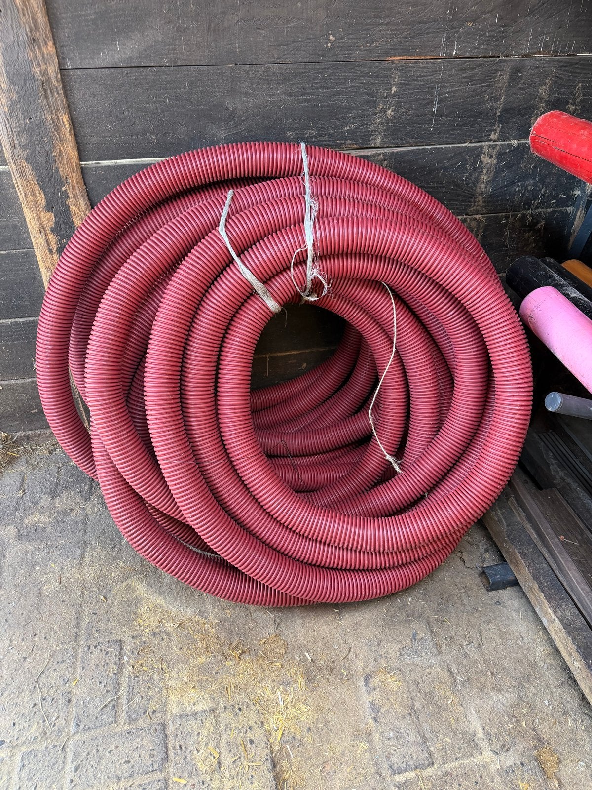 Mantelbuis 45 meter, 60mm binnendiameter, Doe-het-zelf en Verbouw, Ophalen, Pvc, 6 meter of meer, Overige typen