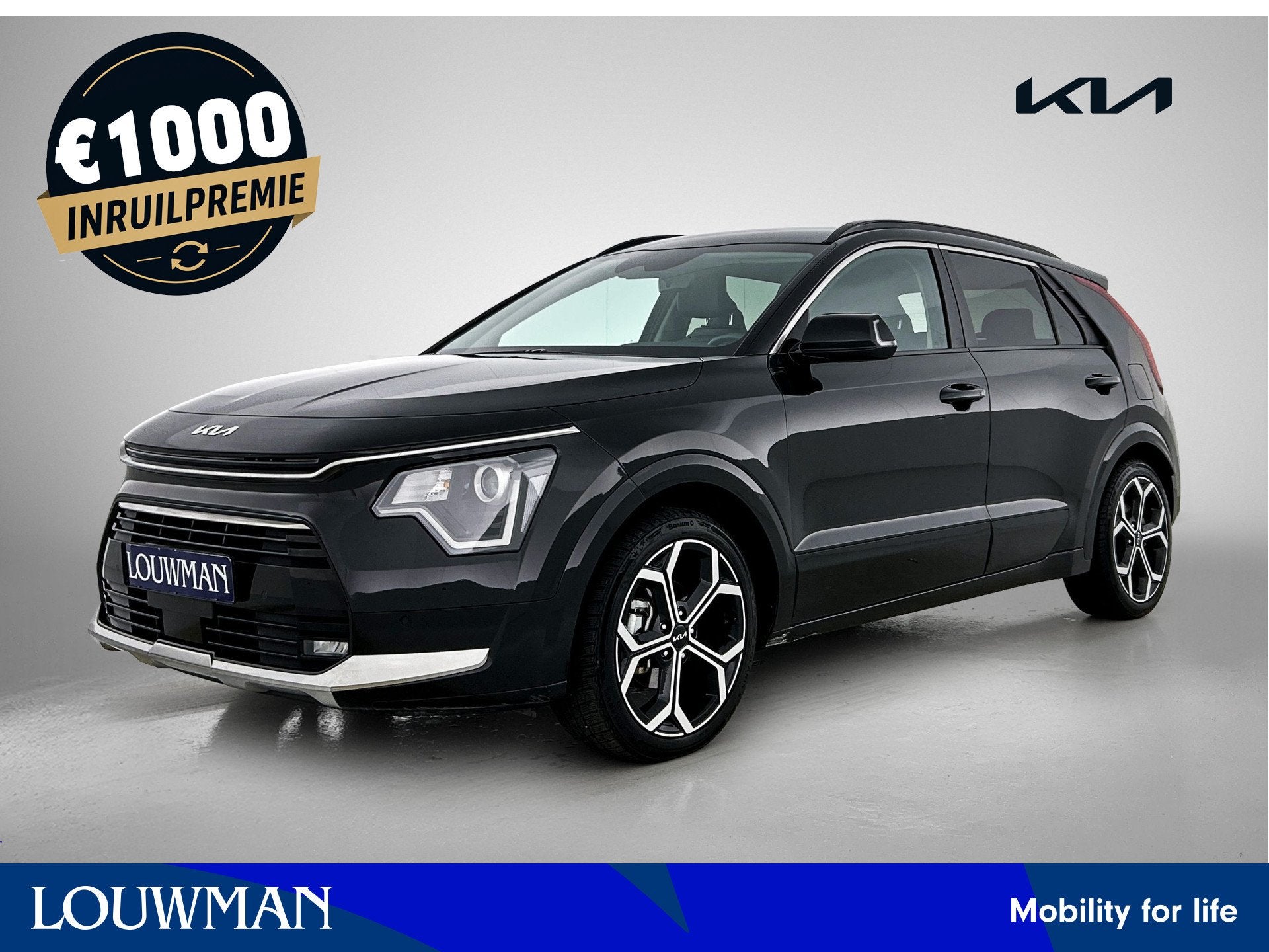 Kia Niro 1.6 GDi Hybrid DynamicPlusLine Limited | Adaptive C, Auto's, Gebruikt, Leder en Stof, Bedrijf, SUV of Terreinwagen