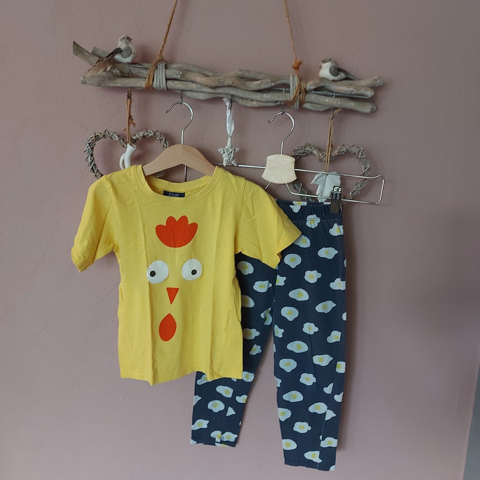Pyjama | mt 110/116, Nacht- of Onderkleding, Gebruikt, Meisje, John Cabot