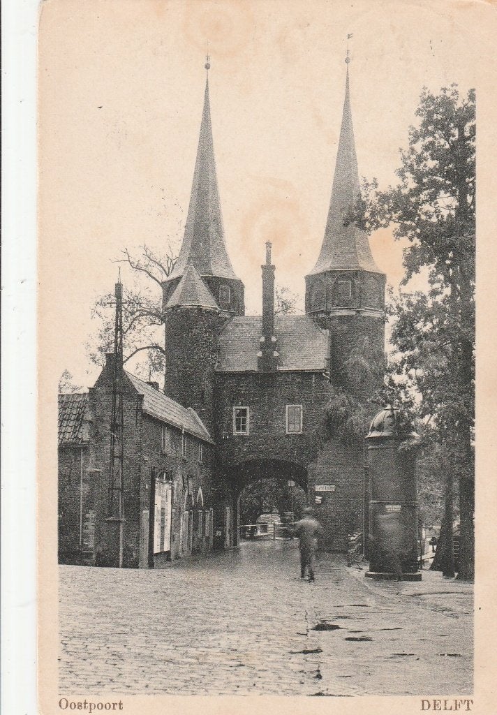delft- oostpoort, Ophalen of Verzenden, Voor 1920, Zuid-Holland