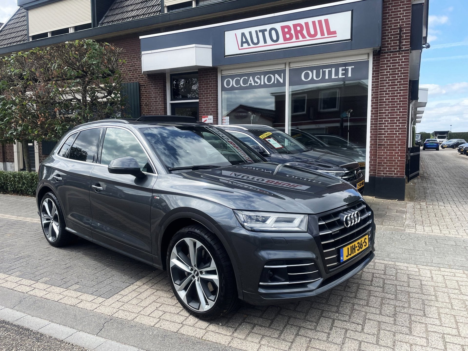Audi Q5 55 TFSI e quattro Competition 3x S-Line|Leder RS Mas, Auto's, Automaat, 4 cilinders, Bedrijf, Hybride Elektrisch/Benzine