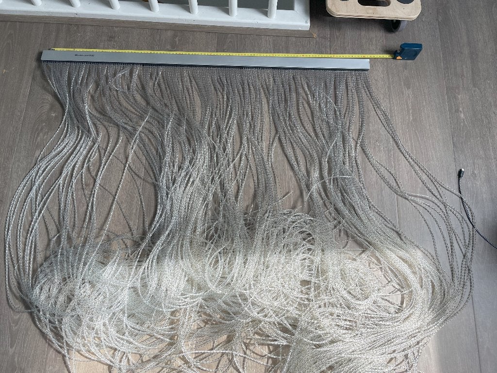 Sun Arts vliegengordijn transparant, Ophalen, Overige materialen, Gebruikt, Overige merken