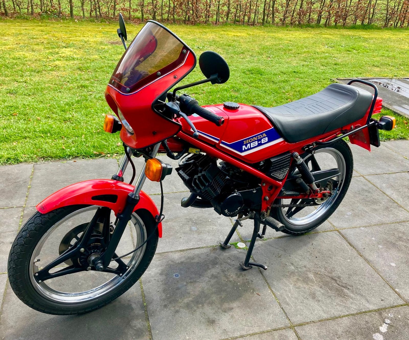 Honda MB-8 inc kenteken, Fietsen en Brommers, Ophalen