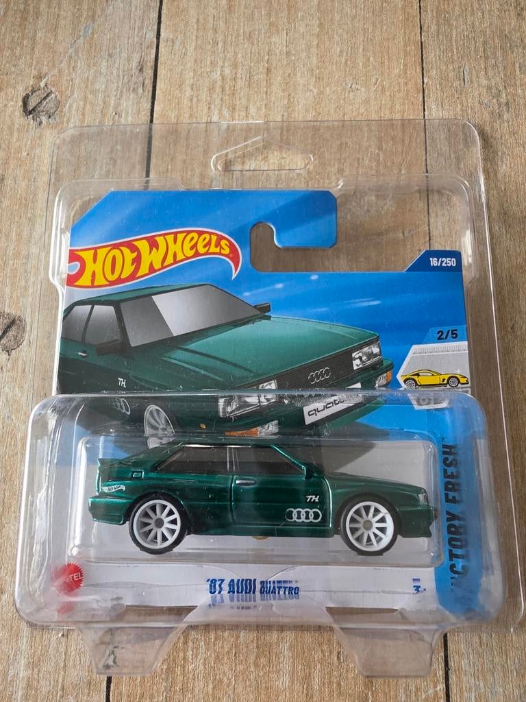 Hot Wheels '87 Audi Quattro Super Treasure Hunt, Ophalen of Verzenden, Nieuw, Auto