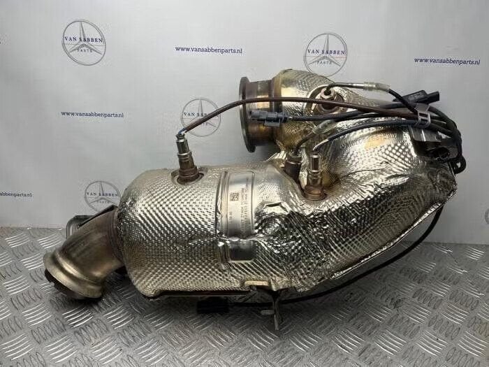 Katalysator van een Mercedes C-Klasse, Auto-onderdelen, Uitlaatsystemen, Ophalen of Verzenden, Gebruikt