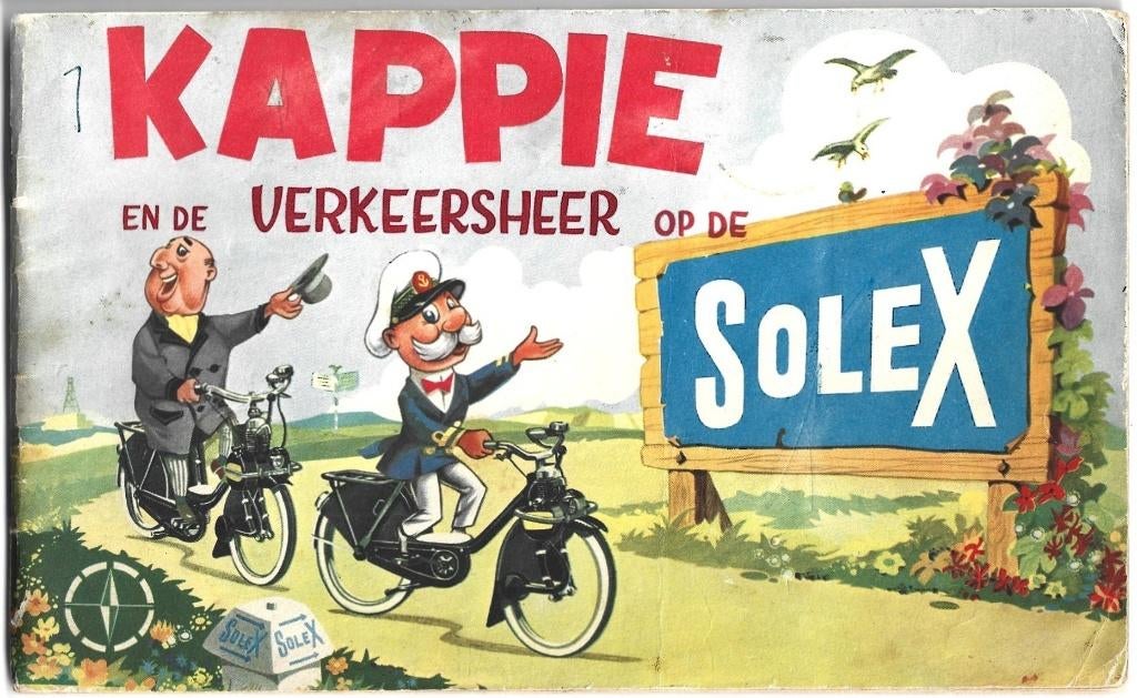 Solex strip Kappie verkeersheer Stokvis uitgave (5586z), Fietsen en Brommers, Verzenden, Zo goed als nieuw