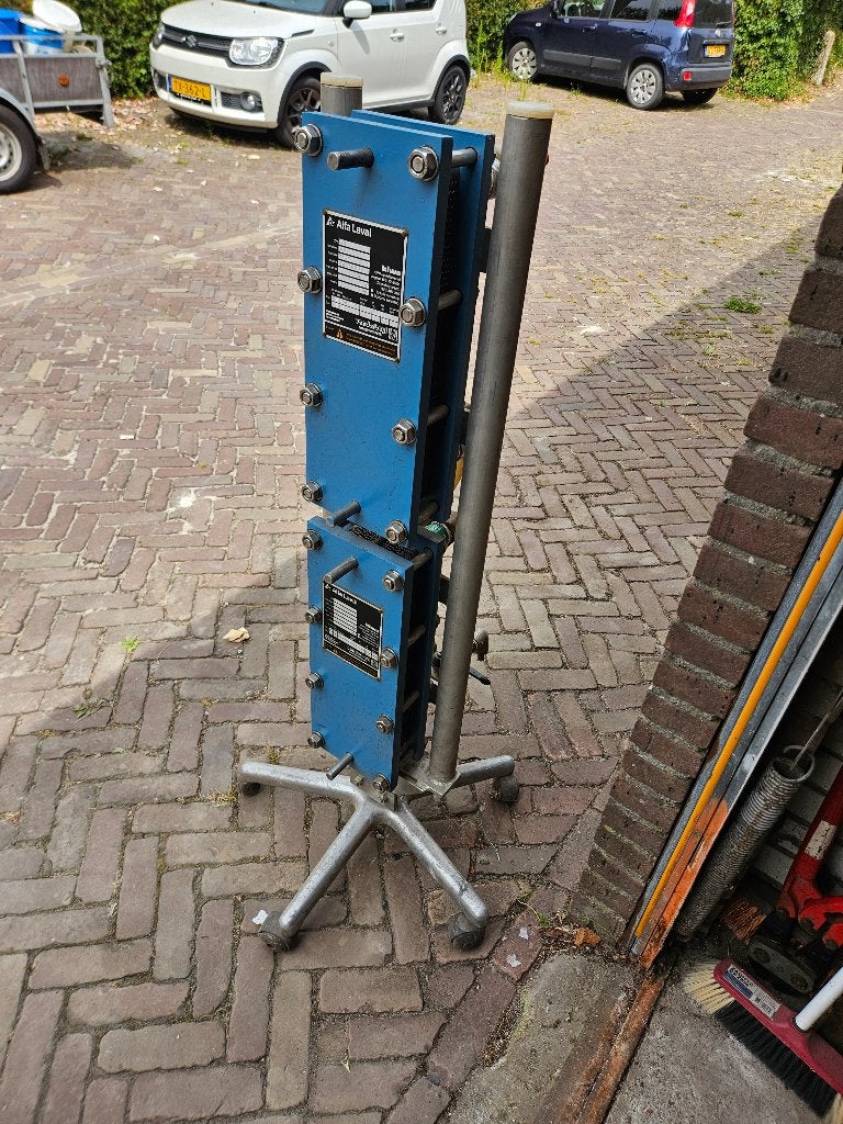 Mobiele Alfa laval platen koeler Gebruikt als wortkoeler, Ophalen, Gebruikt