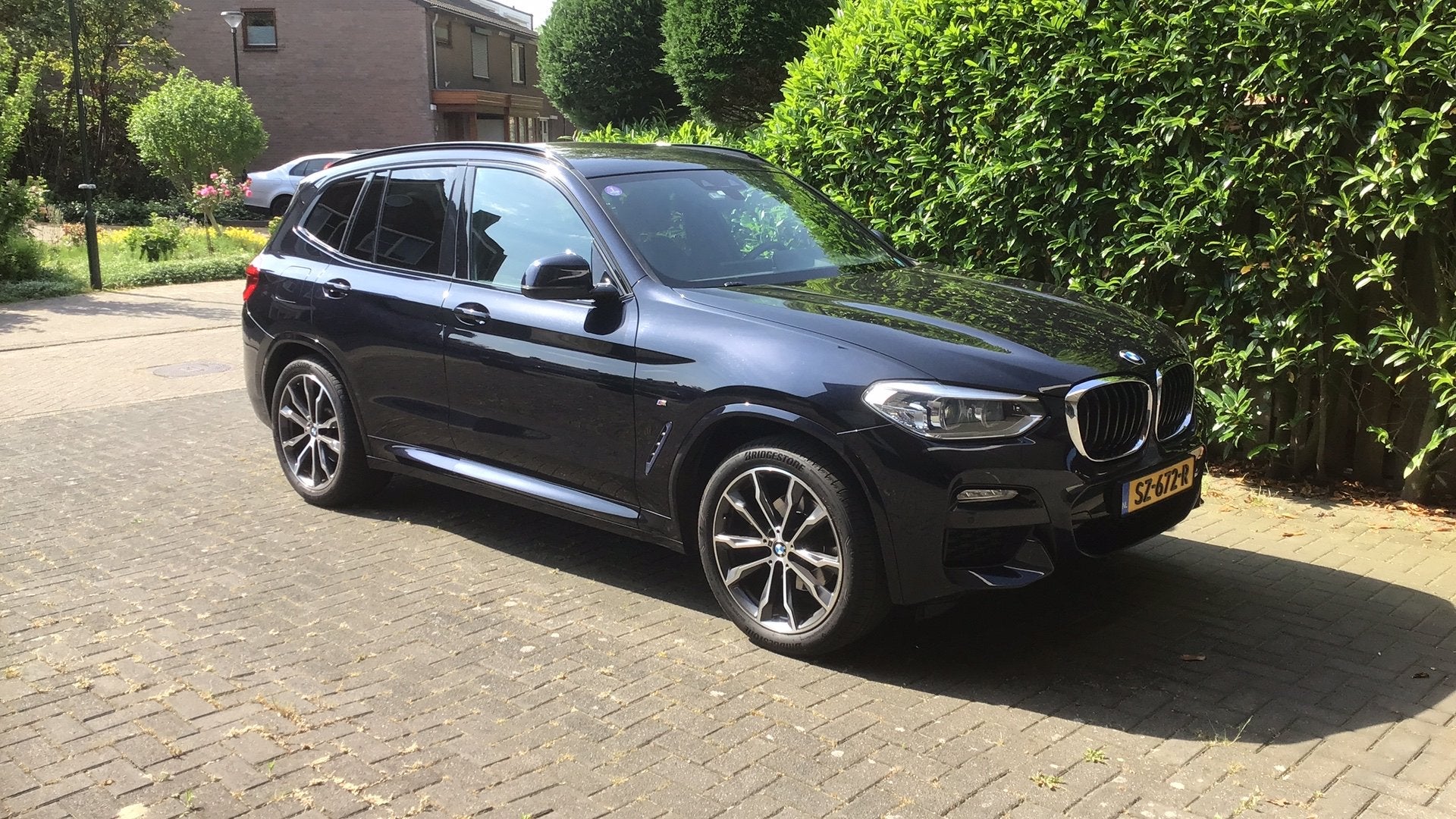 BMW X3 Xdrive20i 184pk Aut 2018 Zwart, Auto's, 1998 cc, 4 cilinders, 2000 kg, Zwart