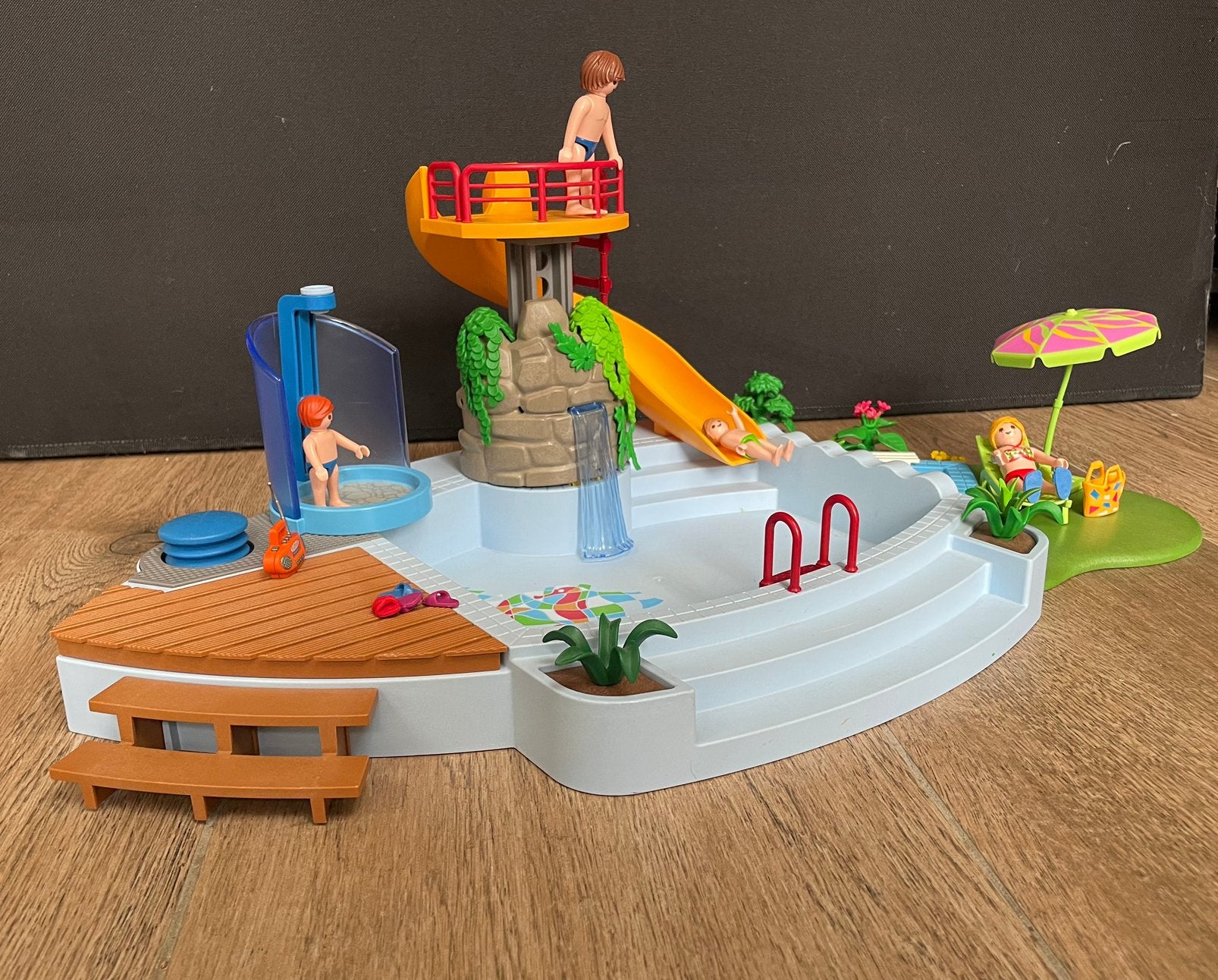 Playmobil 4858 zwembad, Ophalen of Verzenden, Gebruikt