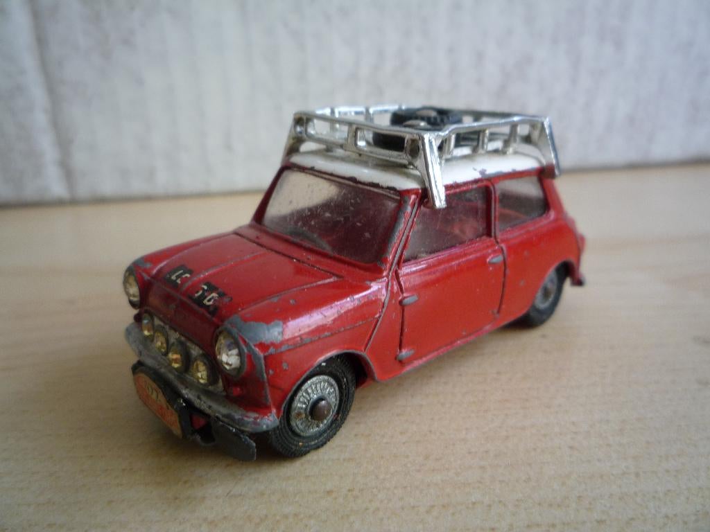 BMC Mini Cooper S Rallye Monte Carlo 1967 Corgi Toys, Ophalen of Verzenden, Gebruikt, Auto, Corgi