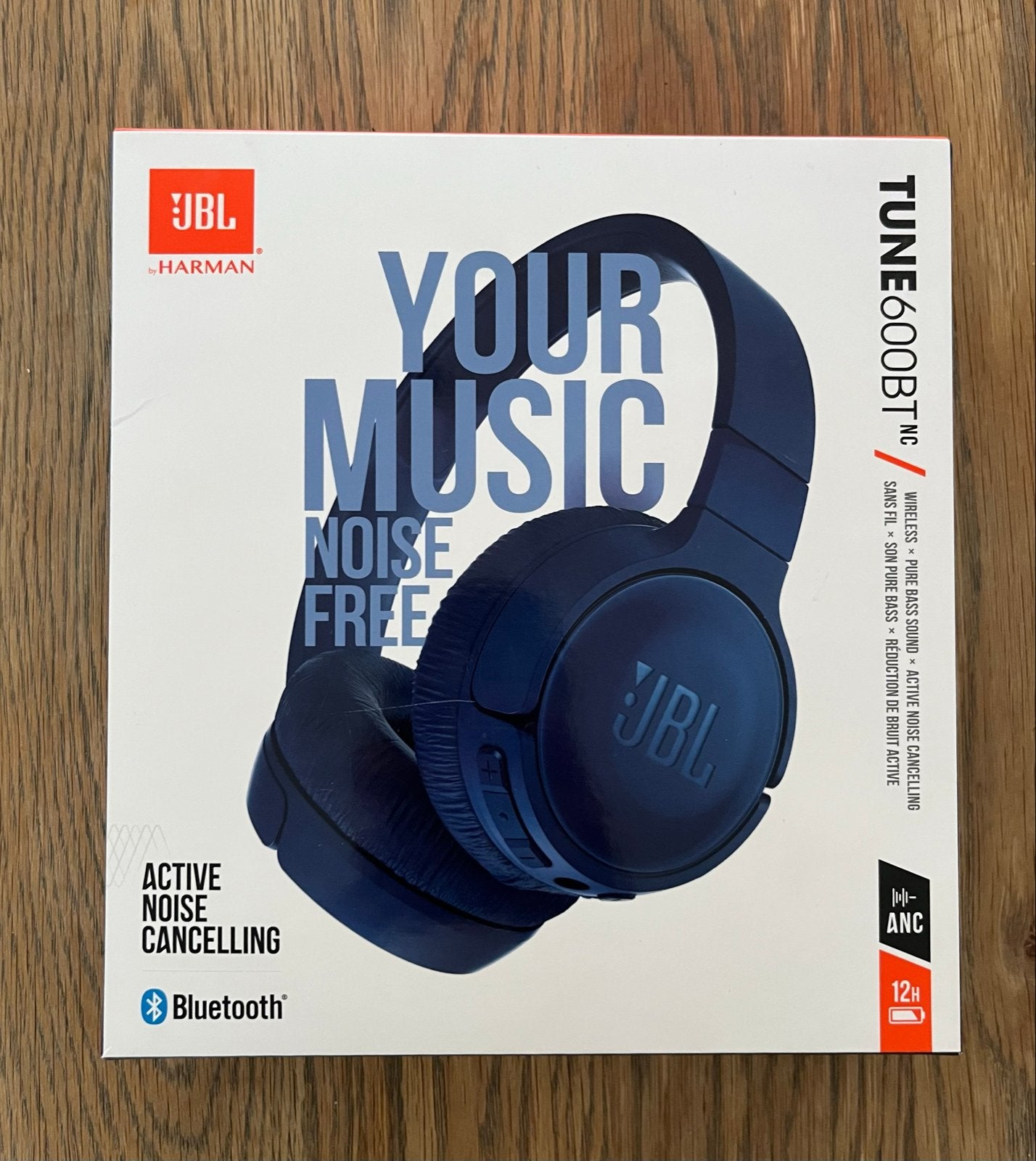 JBL Tune 600BTNC Draadloze On-Ear Koptelefoon - Blauw, JBL, Bluetooth, On-ear, Ophalen of Verzenden