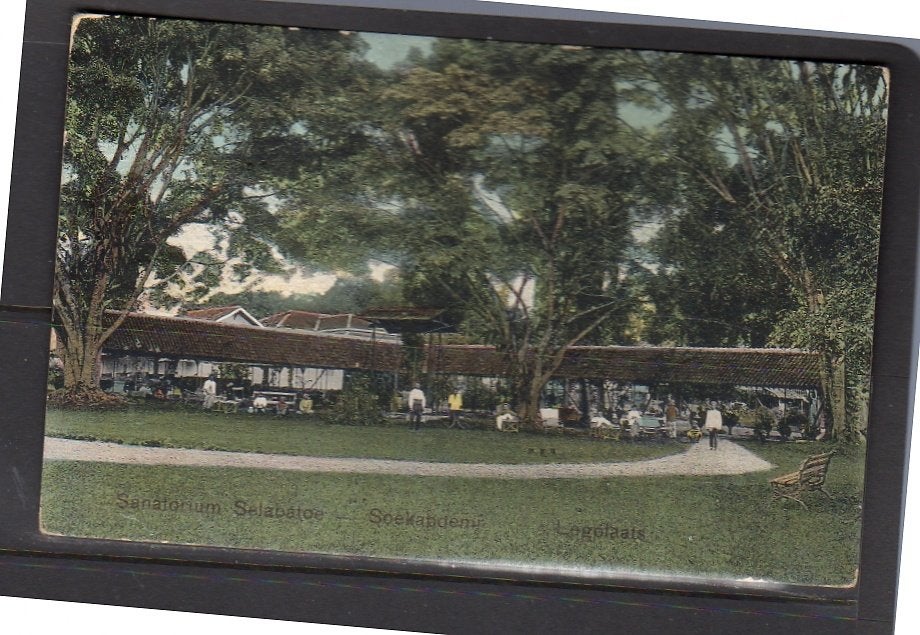Ned Indië Sanatorium SELABATOE Soekaboemi 1913 (ni10-36), Ophalen of Verzenden, Voor 1920, Frankrijk