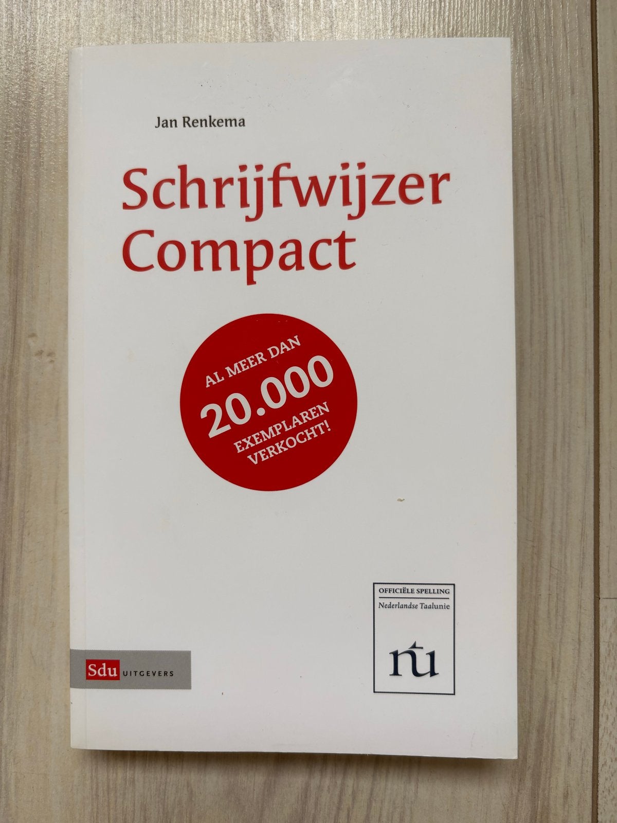 Schrijfwijzer Compact - Jan Renkema ISBN 9012108268, Ophalen of Verzenden, Nieuw, Non-fictie