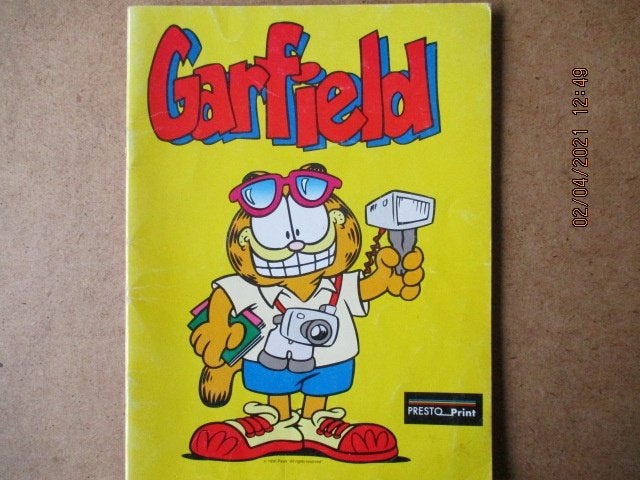 adv0679 garfield presto print, Eén stripboek, Ophalen, Gelezen