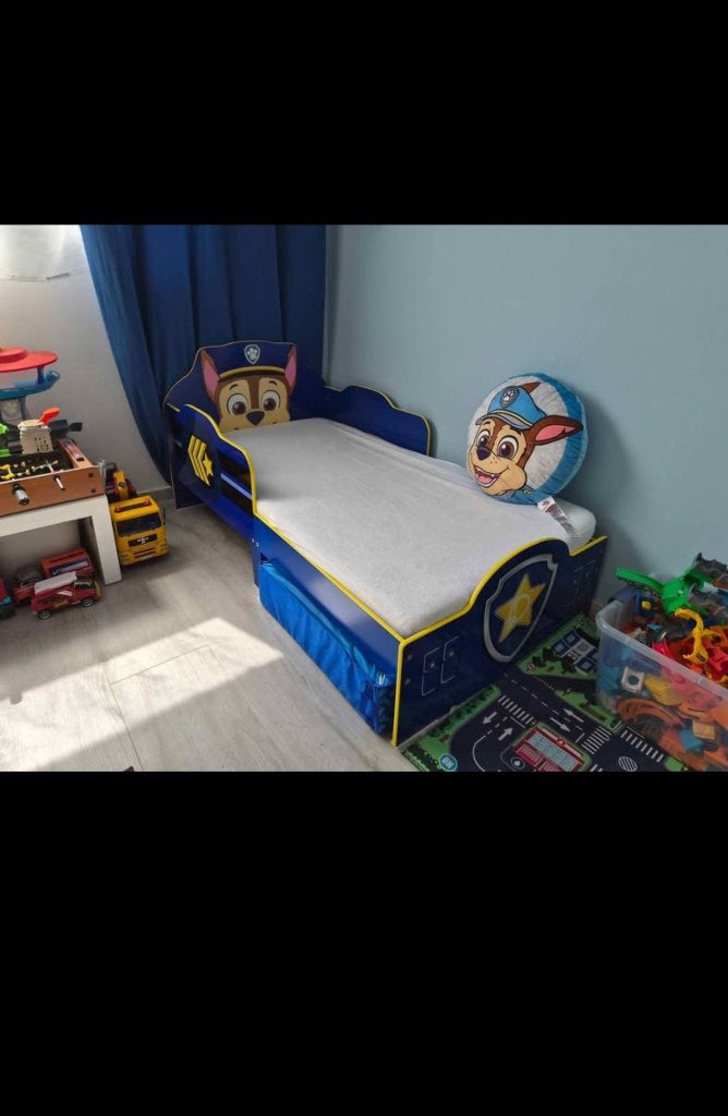 Bed kinderen Paw Patrol, Ophalen, Gebruikt, 140 tot 160 cm, 70 tot 85 cm