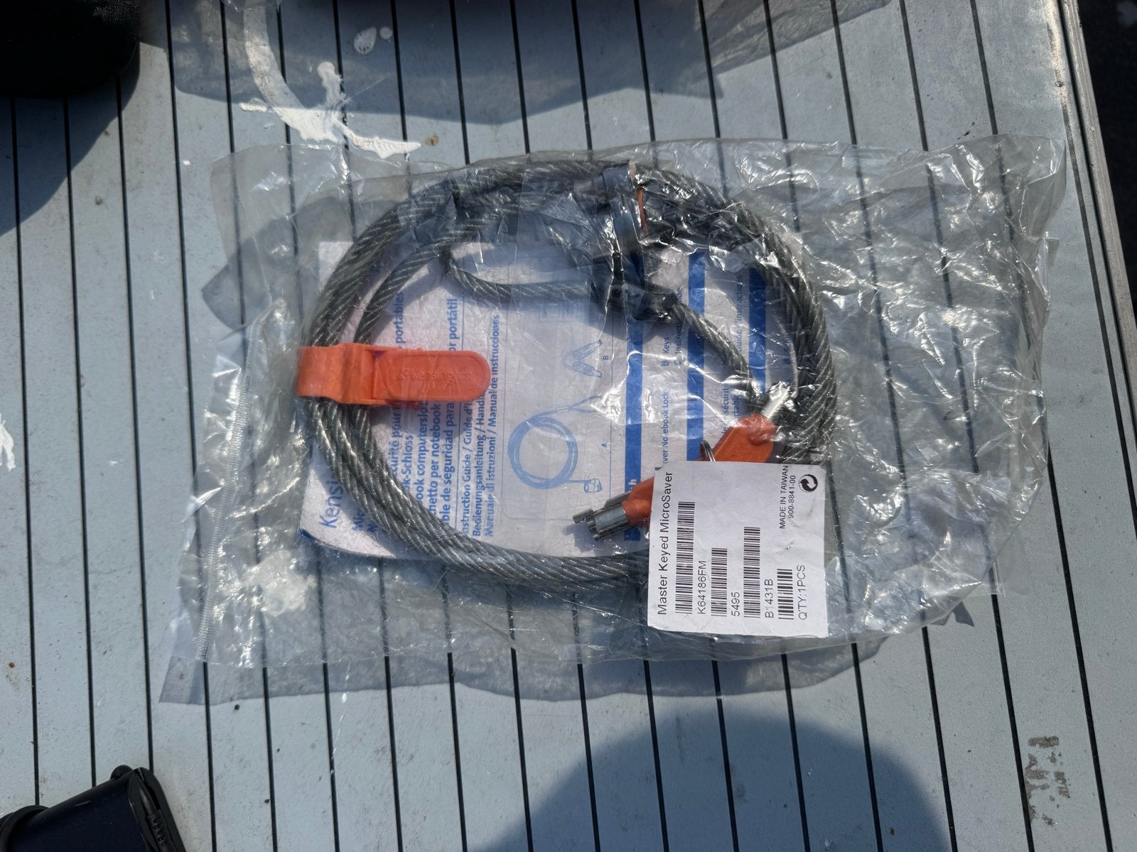 Master Keyed MicroSaver Laptopslot, Ophalen of Verzenden, Nieuw