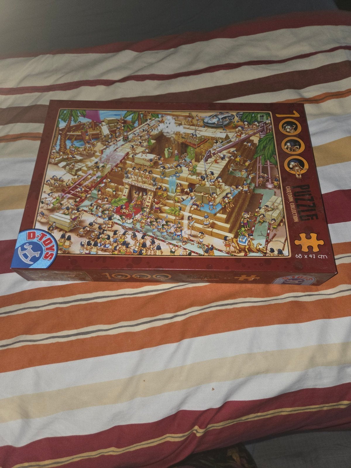 Nieuwe 1000 stukjes piramide puzzel  Cartoon Collect, Ophalen of Verzenden, 500 t/m 1500 stukjes, Nieuw, Legpuzzel