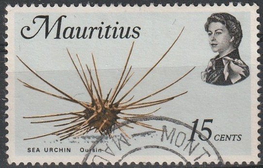 3519. Mauritius 336 gest. Zeeëgel, Verzenden, Overige landen, Gestempeld