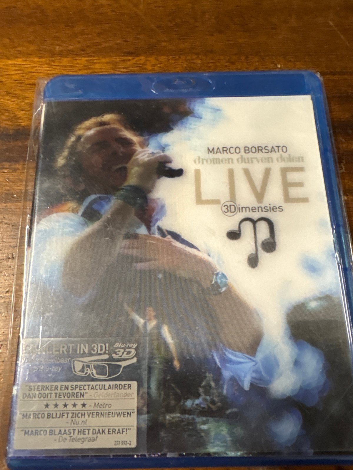 Marco Borsato - Dromen Durven Delen Live 3D Blu-ray, Cd's en Dvd's, Muziek en Concerten, Alle leeftijden, Concert, Ducoso